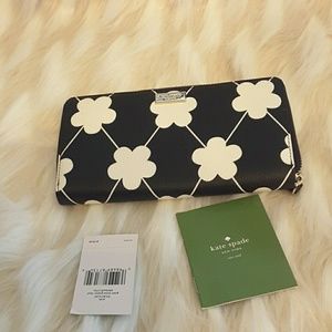 Kate Spade wallet grant street grainy vinyl